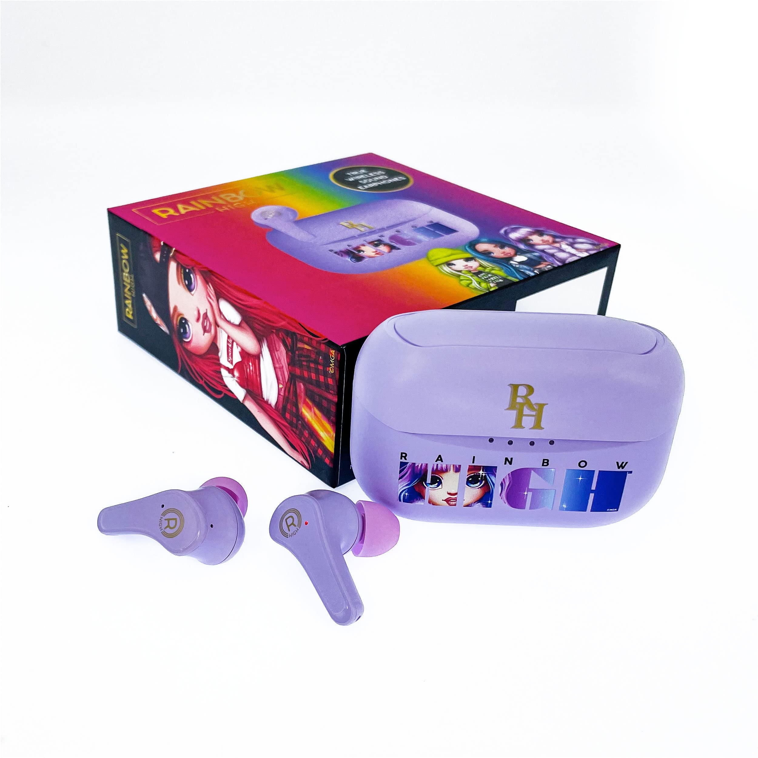 Otl Technologies Rainbow High Auriculares InaláMbricos Bluetooth V5.0 Para NiñOs Con Caja De Carga. Otl Technologies Rainbow High Auriculares InaláMbricos Bluetooth V5.0 Para NiñOs Con Caja De Carga.